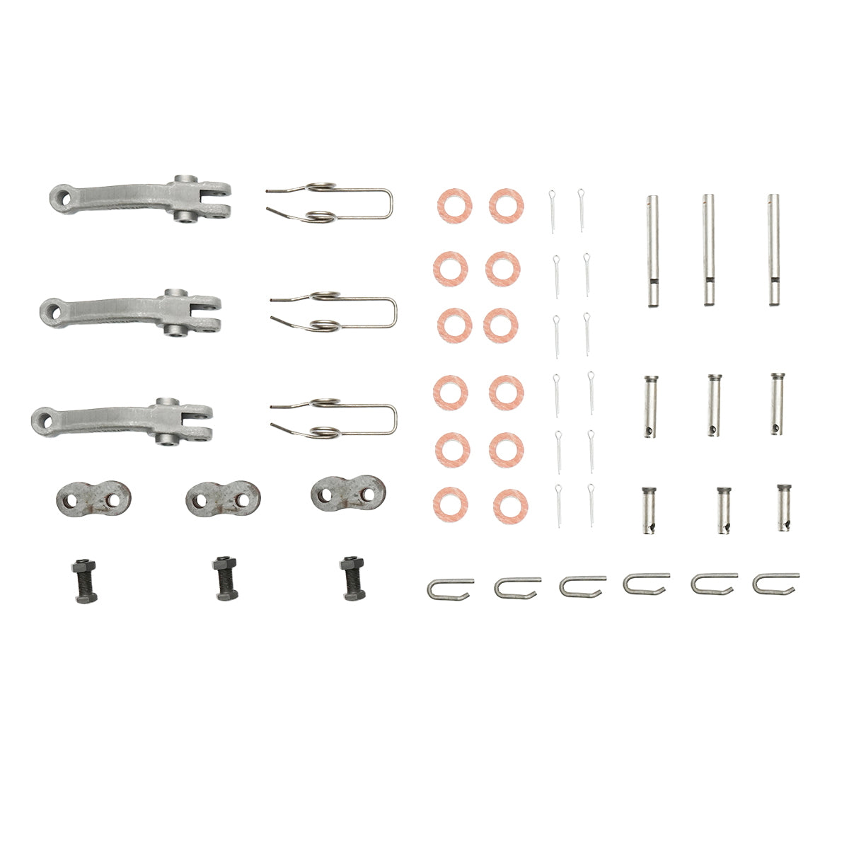 Clutch repair kit for Massey Ferguson 1810857M91 (pressure plate levers)